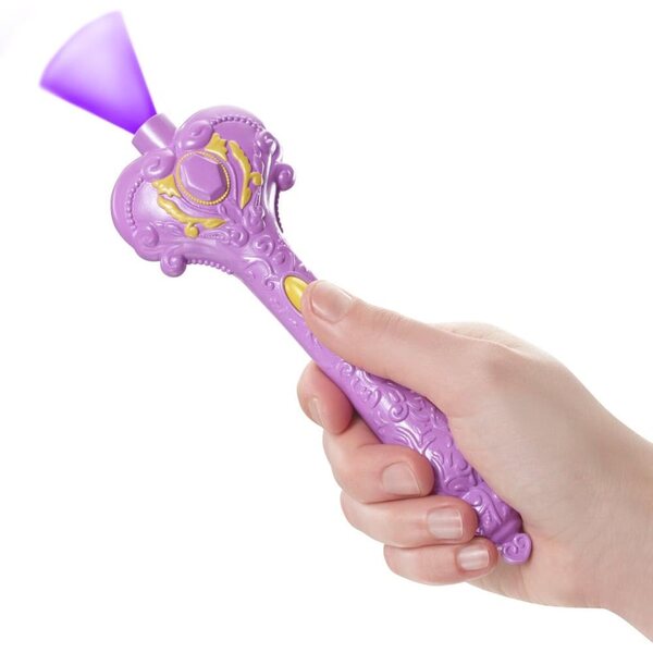 Disney Princess Rapunzel Fairytale Hair – Ändern Sie die Farbe ohne Wasser mit einem Zauberstab