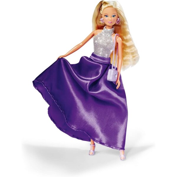 STEFFI LOVE Magic Night 29 cm große Puppe mit glamourösem Kleid und glitzernden Accessoires