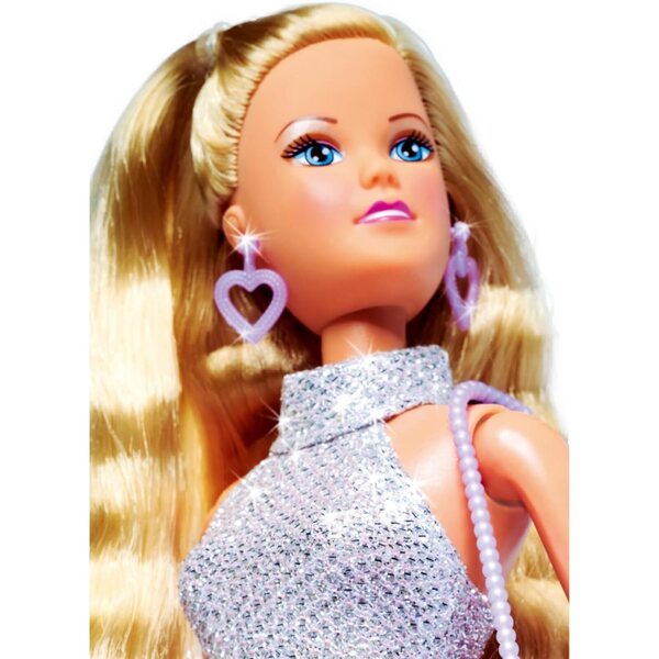 STEFFI LOVE Magic Night 29 cm große Puppe mit glamourösem Kleid und glitzernden Accessoires