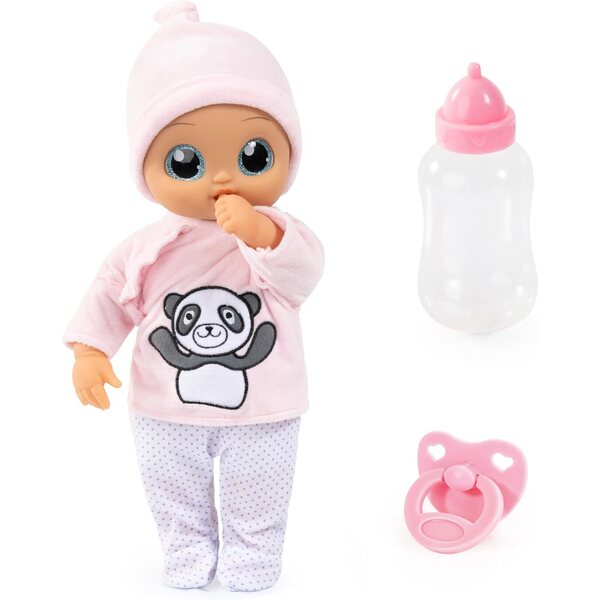 Bayer Design I Baby Interaktive Puppe 38 cm mit Geräuschen, beweglichem Mund und Zubehör