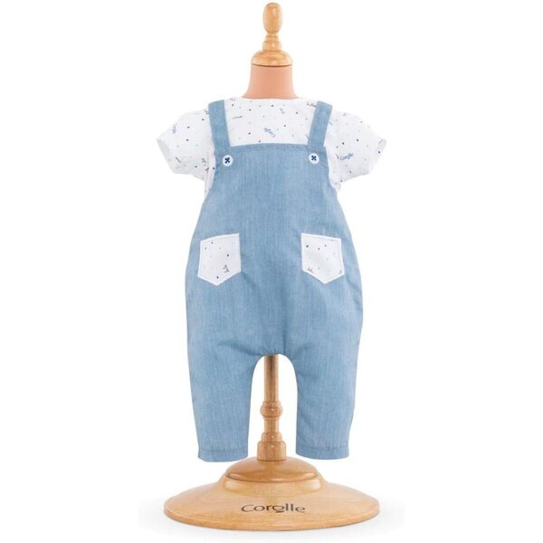 Corolle Mon Grand Poupon: Maglietta e Salopette per Bambole 36 cm - Accessorio Originale