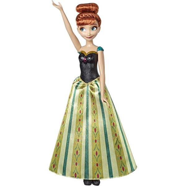 Disney Frozen Bambola Principessa Anna Cantante 30 cm con luci e musica