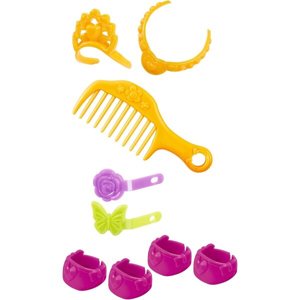Simba Sweet Pony 22 cm con capelli lunghi e 6 accessori, gioco per bambini 3+ anni