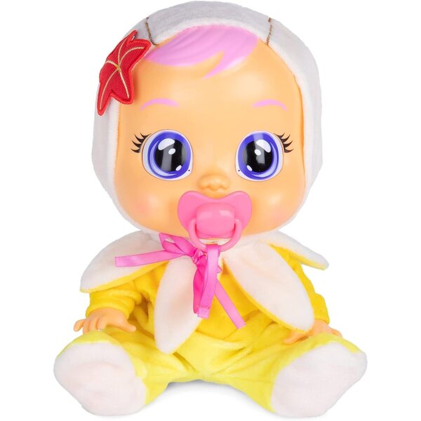 Cry Babies Tutti Frutti Nana – Interaktive Puppe mit Bananenduft und echten Tränen
