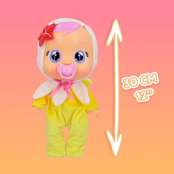 Cry Babies Tutti Frutti Nana – Interaktive Puppe mit Bananenduft und echten Tränen