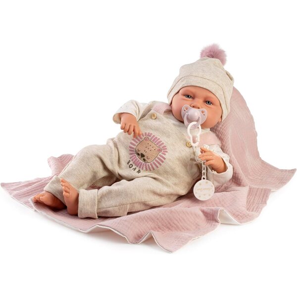 Babydoo Haltung 50 cm mit Decke und flexiblem Körper für Kinder ab 3 Jahren