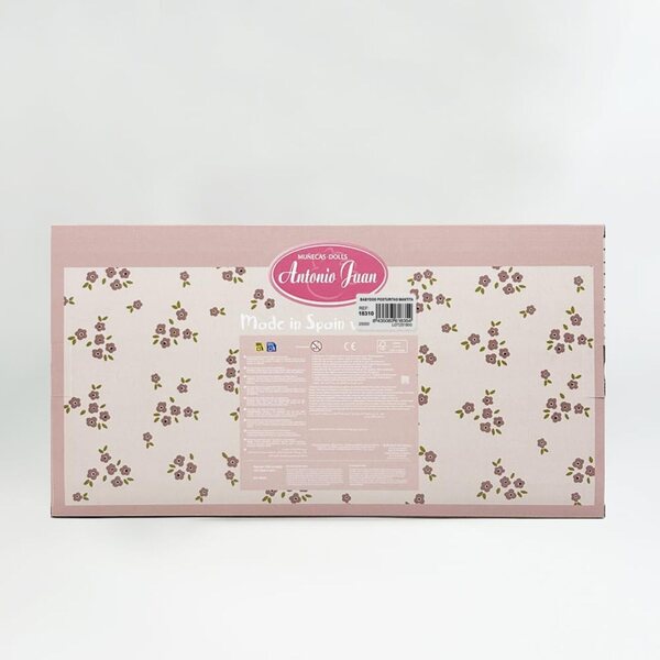 Babydoo Haltung 50 cm mit Decke und flexiblem Körper für Kinder ab 3 Jahren