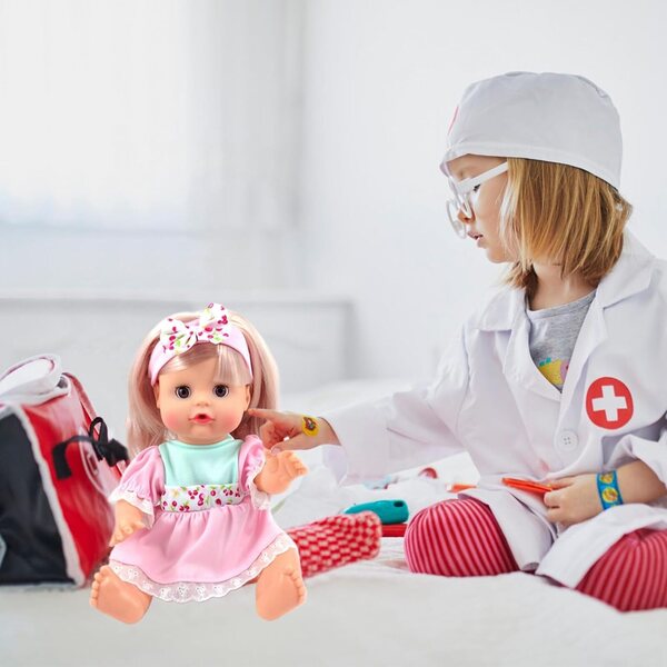 12-Zoll-Puppenset mit Geräuschen und Wörtern in Chinesisch und Englisch für Kinder