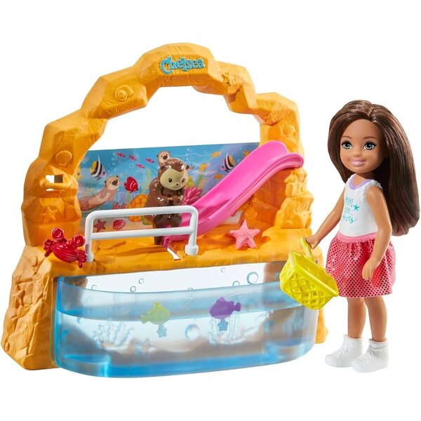 Accessori Barbie Chelsea: gazebo picnic e carretto gelati assortiti per bambini