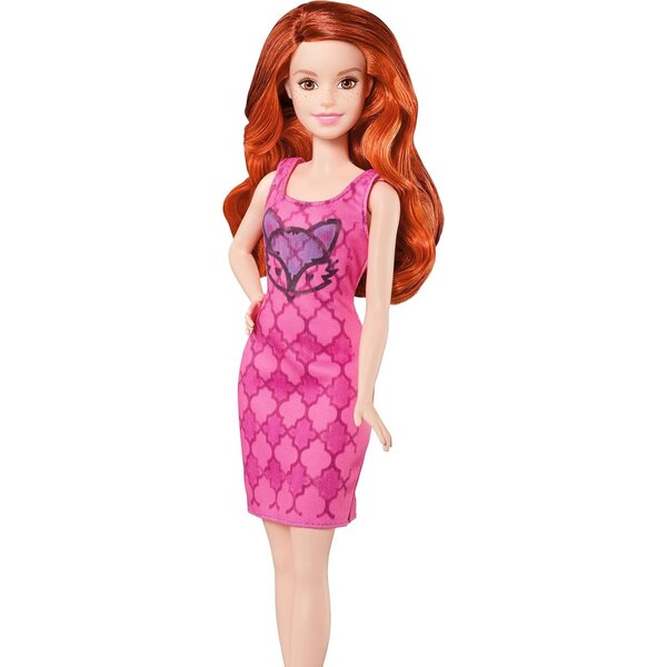 Mattel Barbie Fashion Designs Plates set con piatti reversibili e pennarelli colorati