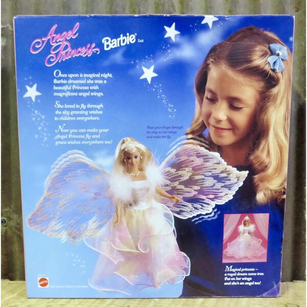Angel Princess Barbie 1996 – Sammlerpuppe mit Flügeln und echtem Flug