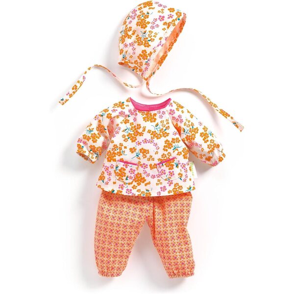 DJECO T&G Pomea Set Hanako – Mehrfarbige Puppen und Zubehör für Kinder