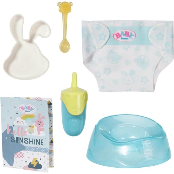 BABY born Little Baby Boy Puppe 36 cm mit 7 Funktionen, ohne Batterien, ideal für 1 Jahr+
