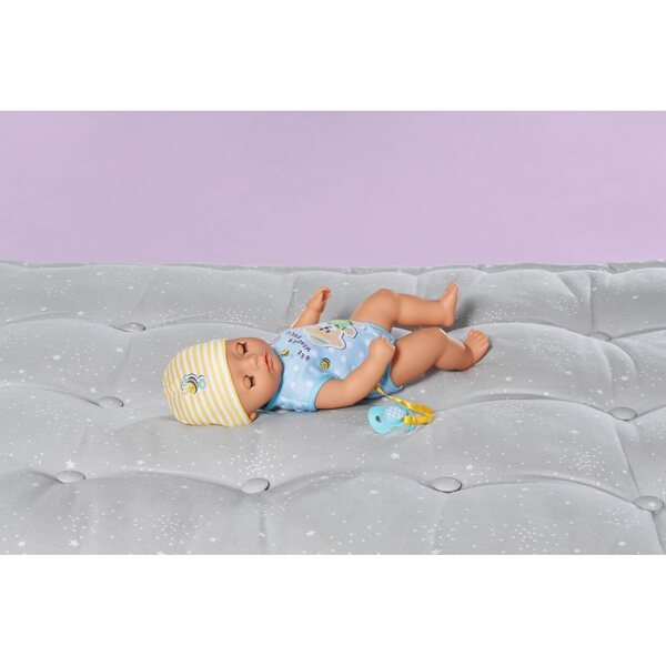 BABY born Little Baby Boy Puppe 36 cm mit 7 Funktionen, ohne Batterien, ideal für 1 Jahr+