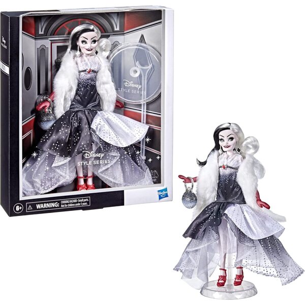 Bambola Crudelia De Mon Disney Villains Style Series - Fashion doll contemporanea per bambine 6+