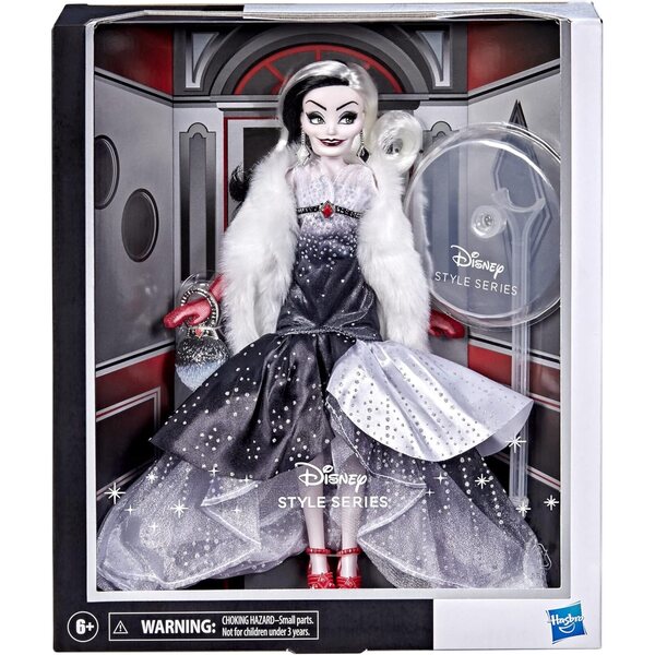 Bambola Crudelia De Mon Disney Villains Style Series - Fashion doll contemporanea per bambine 6+