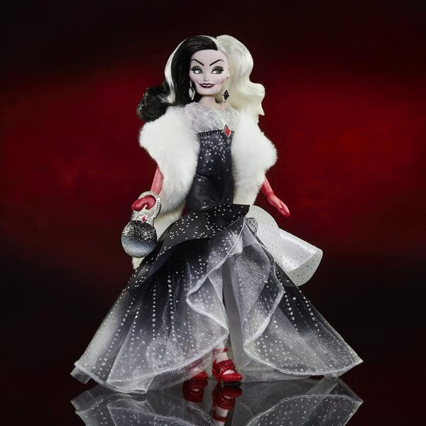 Bambola Crudelia De Mon Disney Villains Style Series - Fashion doll contemporanea per bambine 6+