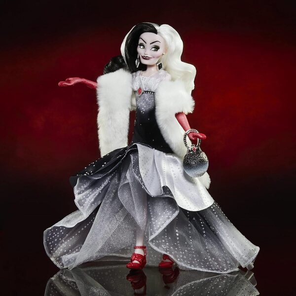 Bambola Crudelia De Mon Disney Villains Style Series - Fashion doll contemporanea per bambine 6+