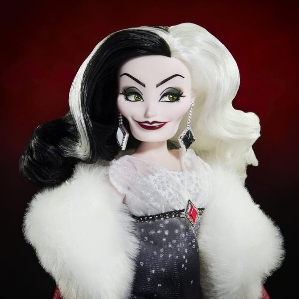 Bambola Crudelia De Mon Disney Villains Style Series - Fashion doll contemporanea per bambine 6+