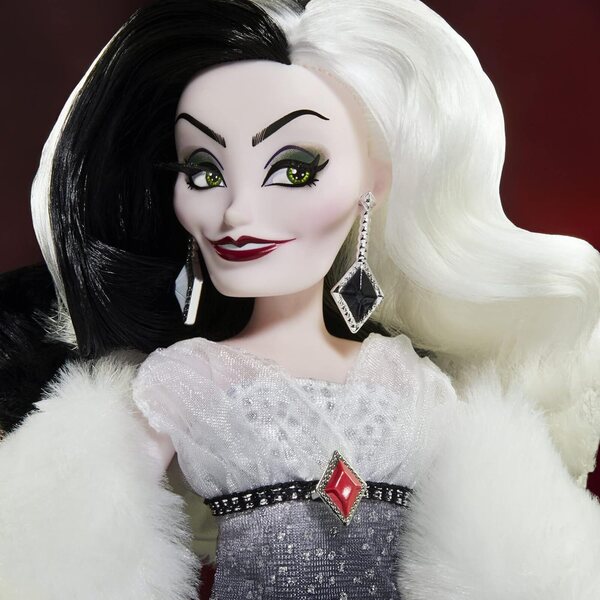 Bambola Crudelia De Mon Disney Villains Style Series - Fashion doll contemporanea per bambine 6+