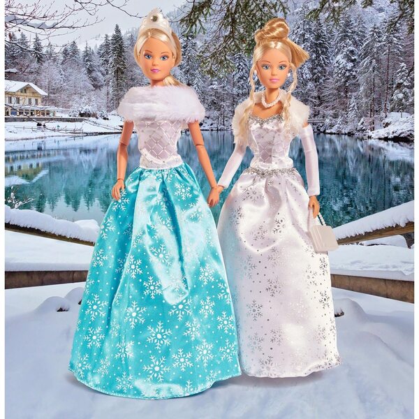 Simba Steffi Love Ice Princess Abito Principessa per Bambole 29 cm, multicolore