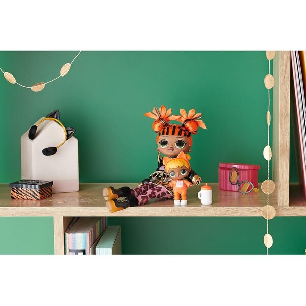 LOL Surprise OMG Winter Chill: Missy Meow und Baby Cat Doll mit 25 Überraschungen