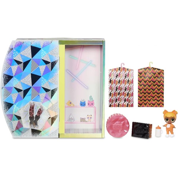 LOL Surprise OMG Winter Chill: Missy Meow und Baby Cat Doll mit 25 Überraschungen