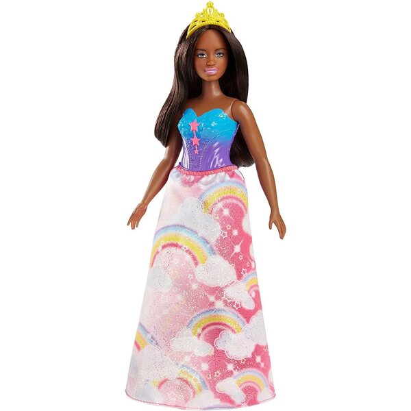 Barbie Princess Rainbow Bay Dreamtopia – Zauberhafte Puppe für Kinder ab 3 Jahren