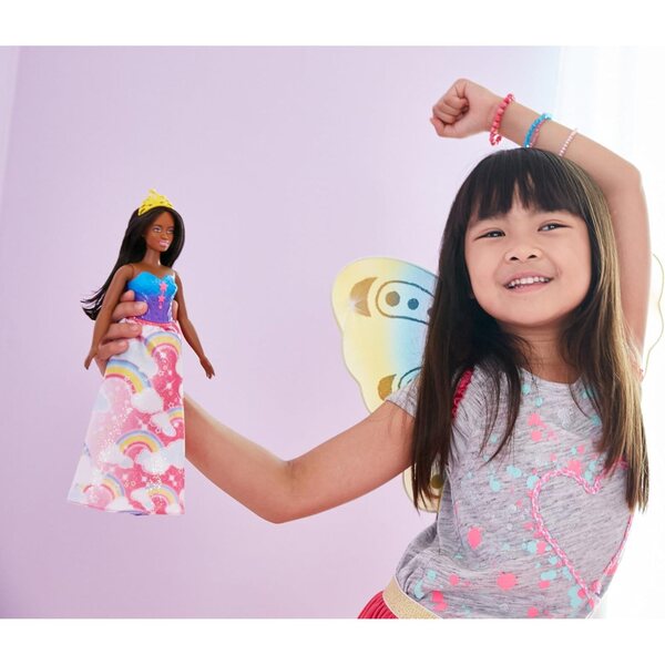 Barbie Principessa Baia dell'Arcobaleno Dreamtopia - Bambola Magica per Bambini 3+