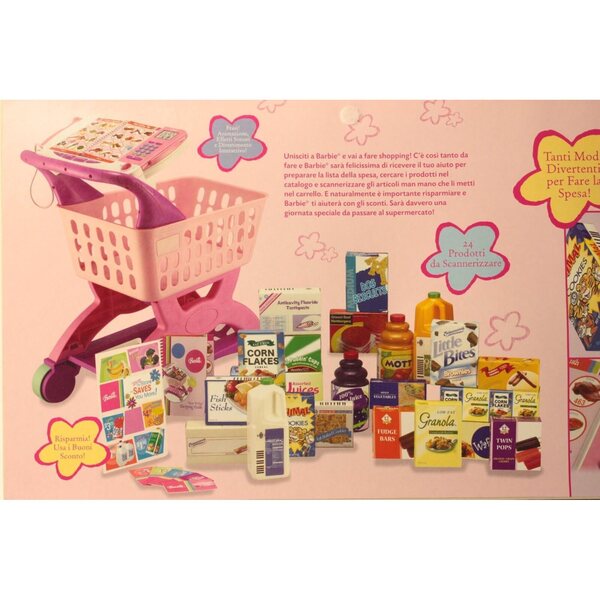 Il carrello della spesa di Barbie - Gioco interattivo di Mattel per bambini