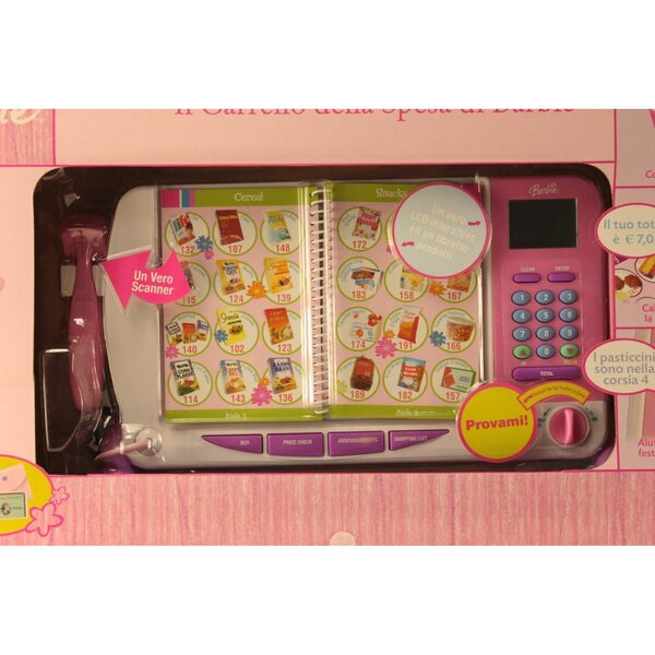 Il carrello della spesa di Barbie - Gioco interattivo di Mattel per bambini