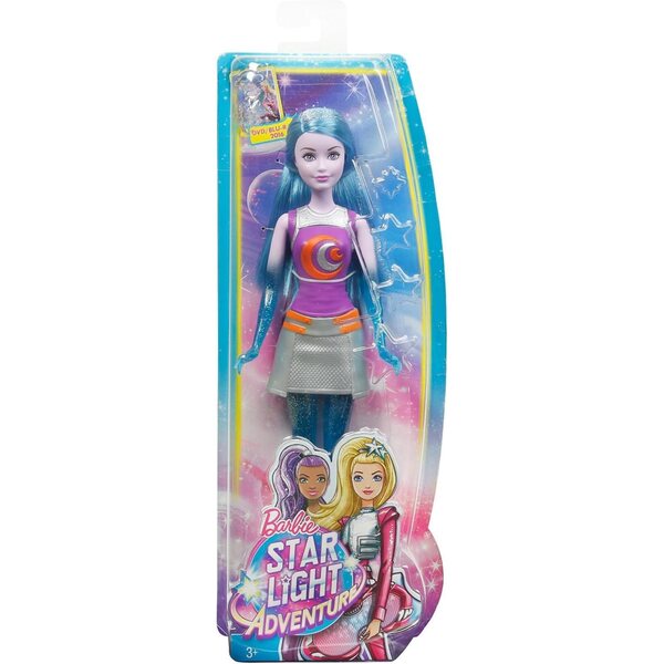Barbie Stellar Adventure DLT29 – Galaxie-Puppe mit ikonischem Kleid und leuchtenden Details