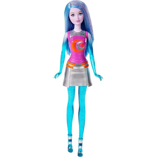 Barbie Stellar Adventure DLT29 – Galaxie-Puppe mit ikonischem Kleid und leuchtenden Details