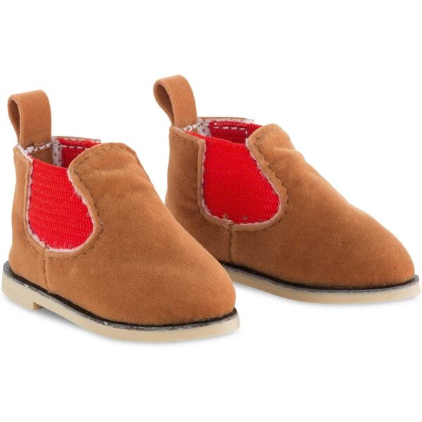 Corolle DYK17 Braune Schuhe für Puppe – Bekleidungszubehör für Puppe 36 cm