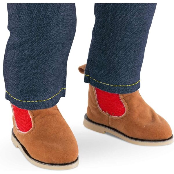 Corolle DYK17 Braune Schuhe für Puppe – Bekleidungszubehör für Puppe 36 cm