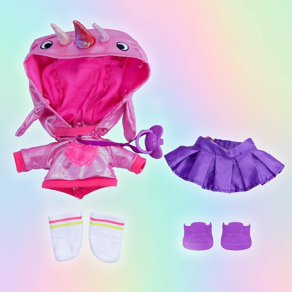 Cry Babies Magic Tears Stella Pink Narwhal Interaktive Puppe, die weint und errötet