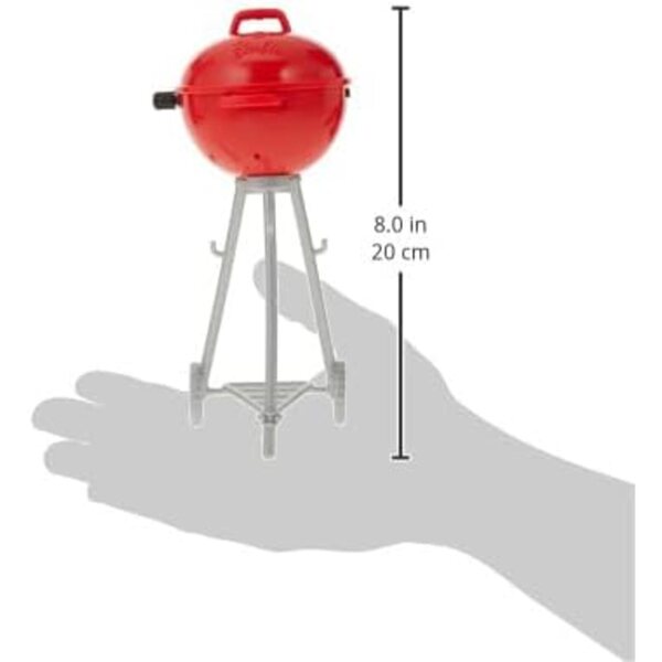 Barbie Barbecue-Spielset mit Grill, Welpe und Zubehör für Kinder ab 3 Jahren