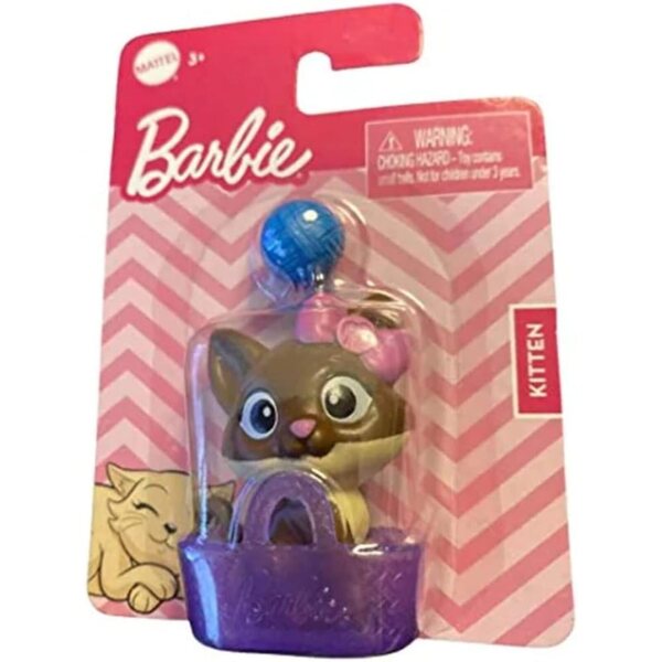 Barbie Pets Gattino con Borsa e Gomitolo - Gioco di Ruolo Animali Domestici