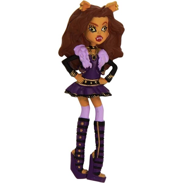 Comansi Monster High Clawdeen Wolf 10 cm Puppe aus hochwertigem thermoplastischem Material