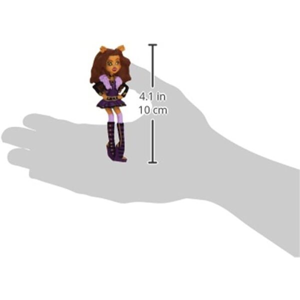 Comansi Monster High Clawdeen Wolf 10 cm Puppe aus hochwertigem thermoplastischem Material