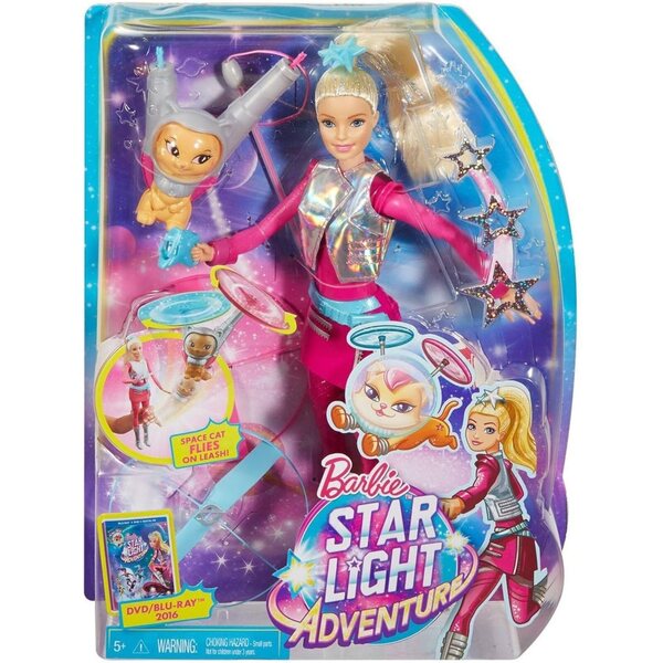 Barbie Star Light Galaxy mit fliegender Katze – Weltraumabenteuer für Kinder