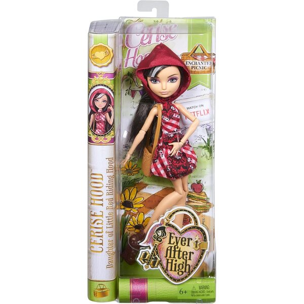 Ever After High Cerise Hood Enchanted Picnic Doll – Kariertes Kleid und einzigartige Accessoires
