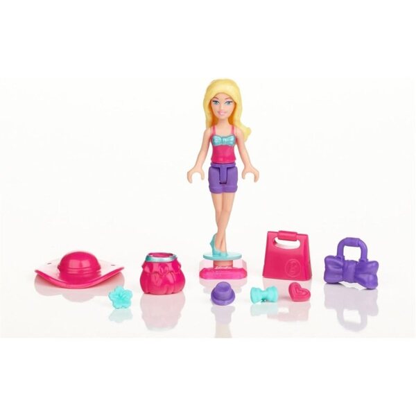 Mega Bloks Barbie Shop 'n Style - Cappello elegante e borsa accessori