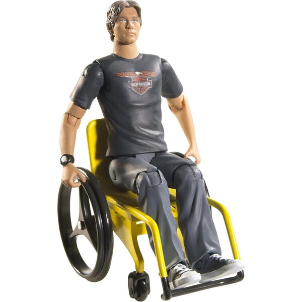 Action figure Jake Sully con capelli spettinati da James Cameron's Avatar Mattel