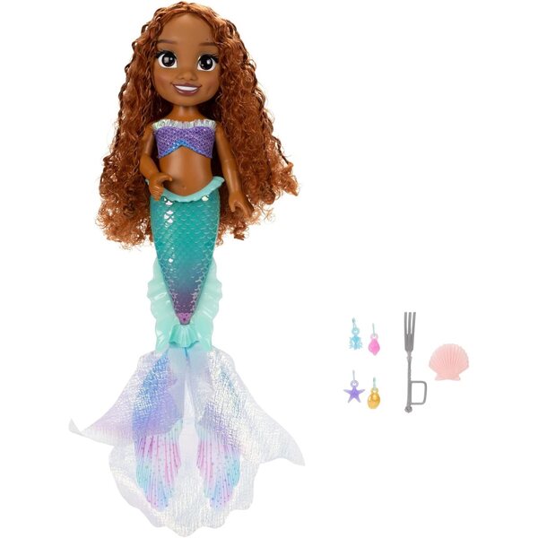 Arielle, die kleine Meerjungfrau, Disney-Puppe, 38 cm, mit Sound, offizielles Spielzeug von Jakks Pacific
