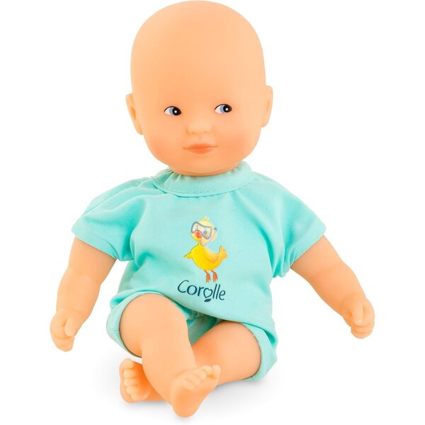 Corolle Mini Poupon Mon Premier Poupon 20 cm Blau, ideal ab 18 Monaten