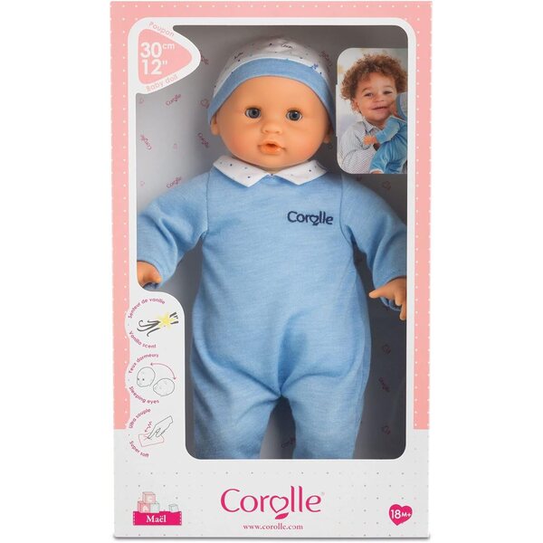 Corolle Calin Mael Bambola 30 cm Corpo Soft Profumo Vaniglia +18 Mesi