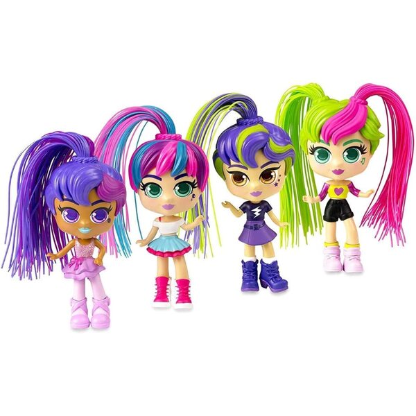 Curligirls-Manschettenknöpfe-Set mit Tier- und magischen Haaraccessoires – Silverlit