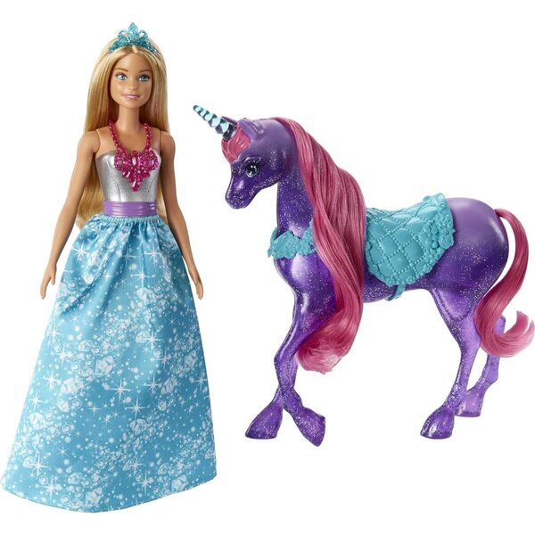 Barbie Dreamtopia Doll & Unicorn – Fantastisches Spiel für Kinder ab 3 Jahren