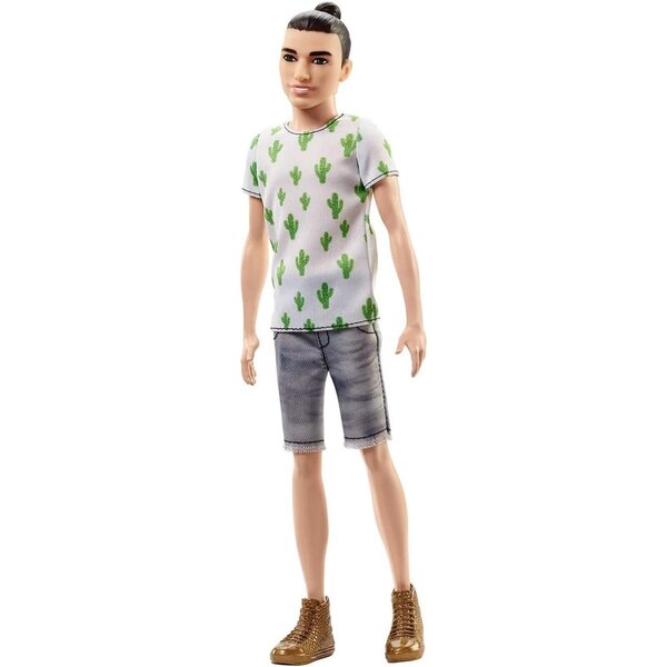 Barbie Ken Fashionistas Kaktus-T-Shirt: Lässiger und sportlicher Stil zum Sammeln